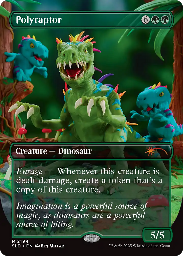 Polyraptor (Rainbow Foil) [Secret Lair Drop Series] | Jack's On Queen