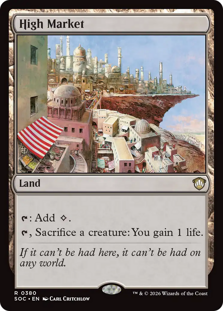 High Market [Secrets of Strixhaven Commander] | Jack's On Queen