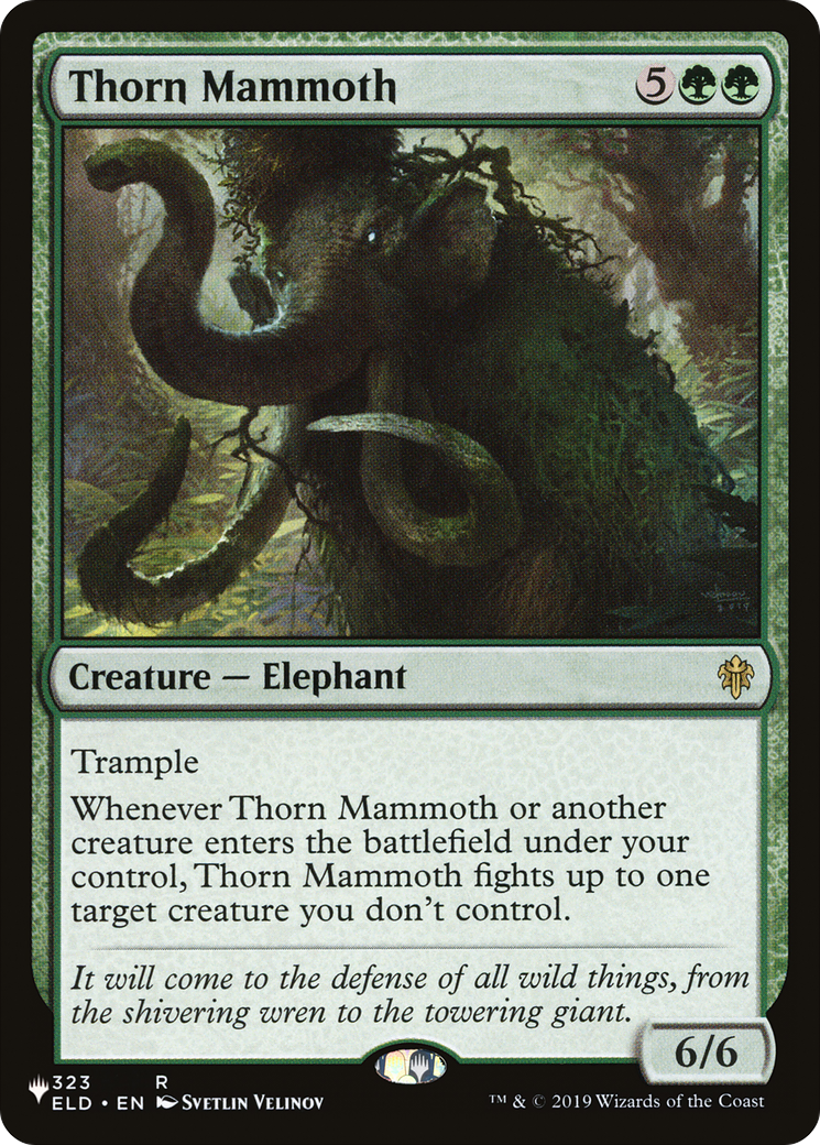 Thorn Mammoth [The List Reprints] | Jack's On Queen