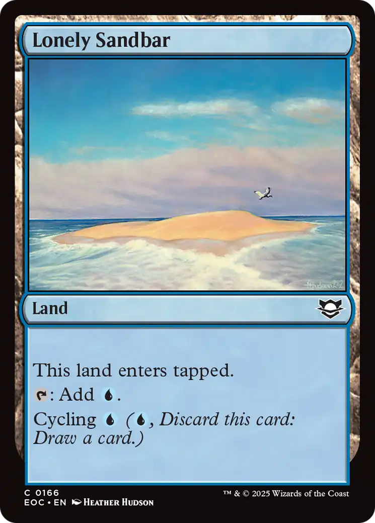 Lonely Sandbar [Edge of Eternities Commander] | Jack's On Queen