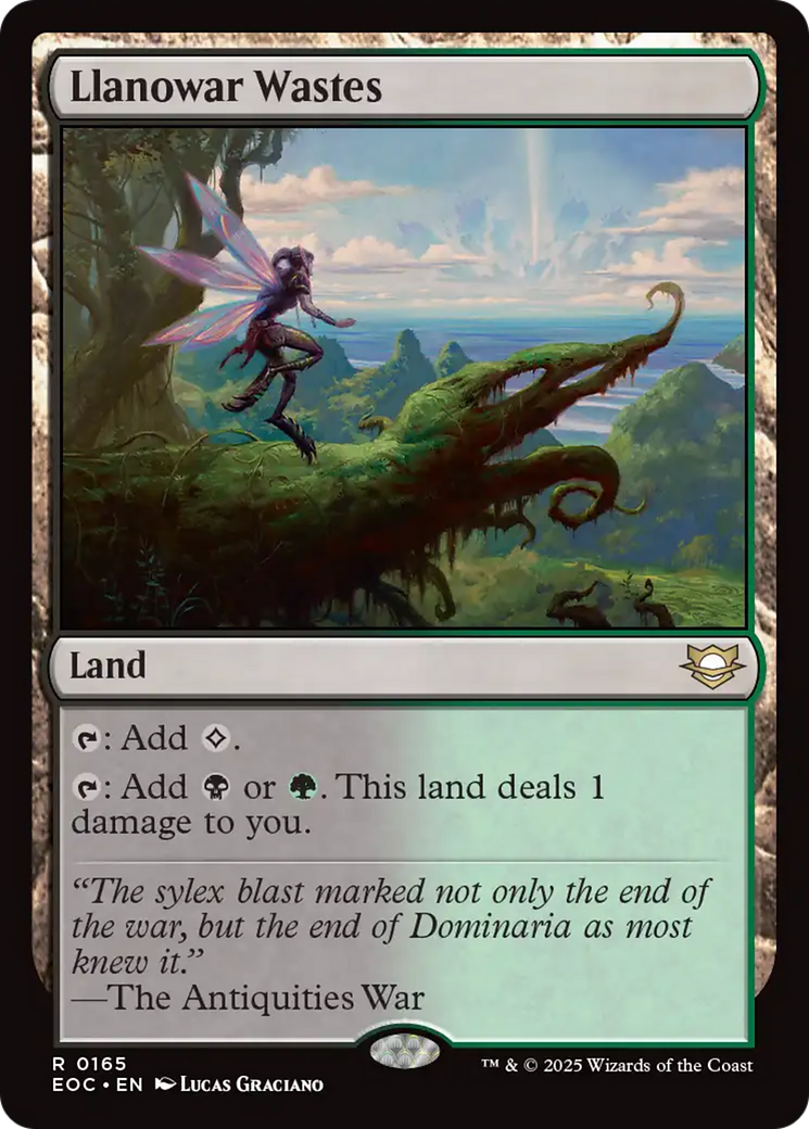 Llanowar Wastes [Edge of Eternities Commander] | Jack's On Queen