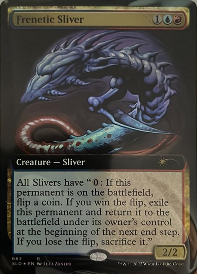 Frenetic Sliver (Extended Art) [Secret Lair Drop Promos] | Jack's On Queen