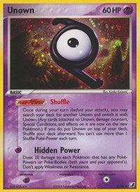 Unown (Z) (Z/28) [EX: Unseen Forces] | Jack's On Queen