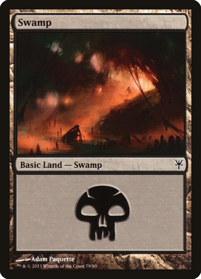 Swamp (79) [Duel Decks: Sorin vs. Tibalt] | Jack's On Queen