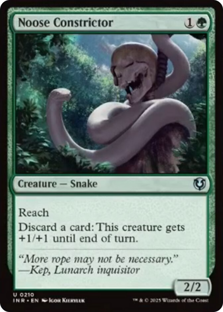 Noose Constrictor [Innistrad Remastered] | Jack's On Queen