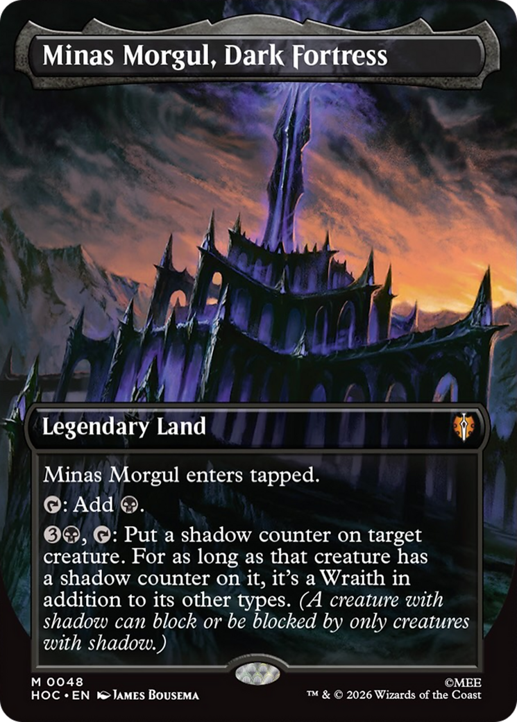 Minas Morgul, Dark Fortress (Borderless) [The Hobbit: Eternal-Legal] | Jack's On Queen