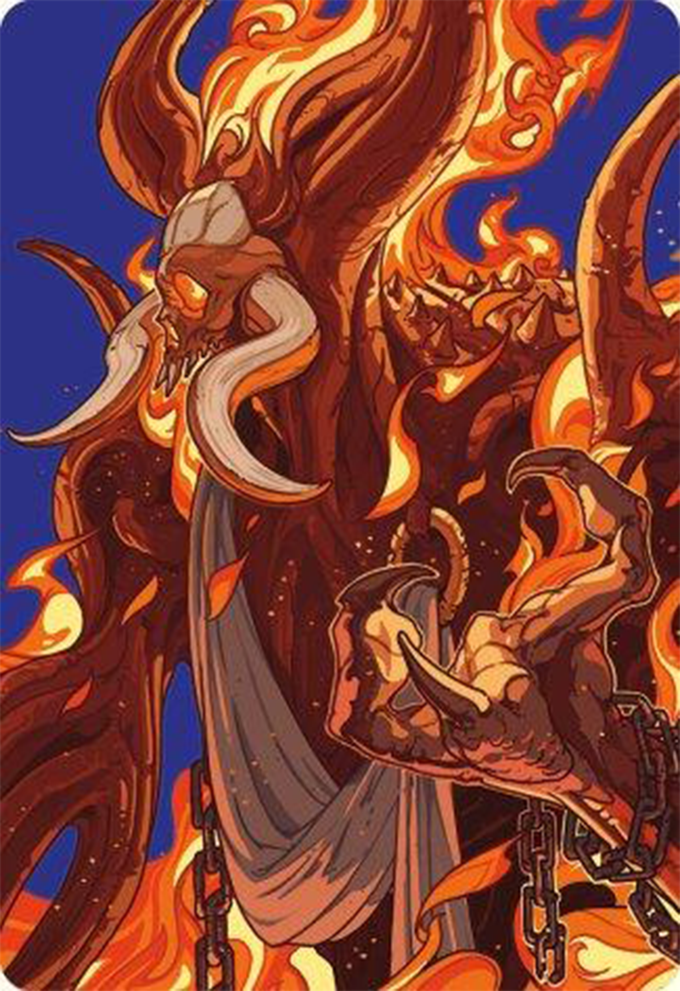 Phlage, Titan of Fire's Fury Art Card [Modern Horizons 3 Art Series] | Jack's On Queen