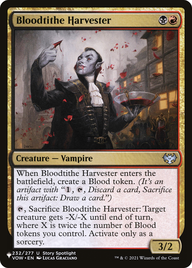 Bloodtithe Harvester [The List Reprints] | Jack's On Queen