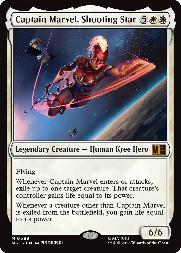 Captain Marvel, Shooting Star [Marvel Super Heroes Commander] | Jack's On Queen
