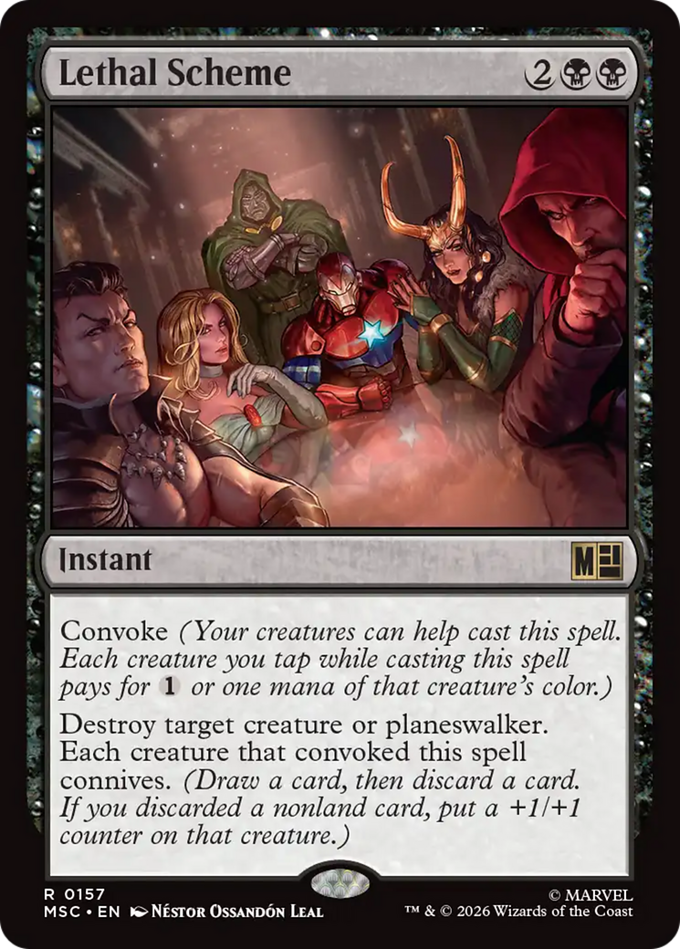 Lethal Scheme (Surge Foil) [Marvel Super Heroes Commander] | Jack's On Queen