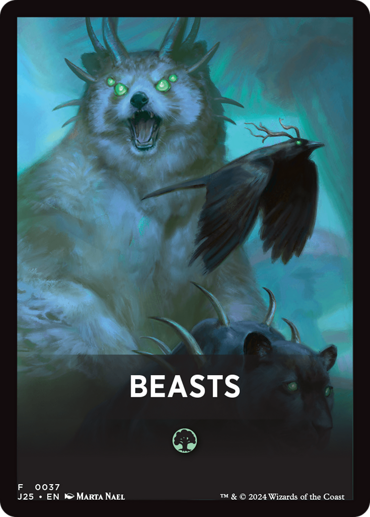 Beasts Theme Card [Foundations Jumpstart Front Cards] | Jack's On Queen