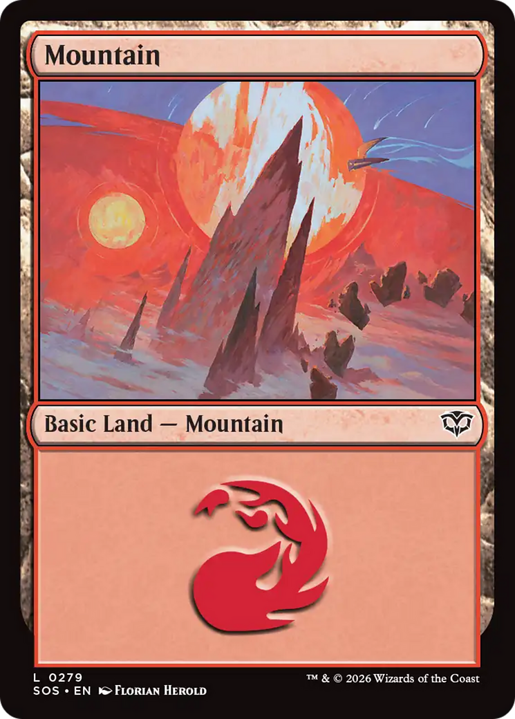 Mountain (0279) [Secrets of Strixhaven] | Jack's On Queen