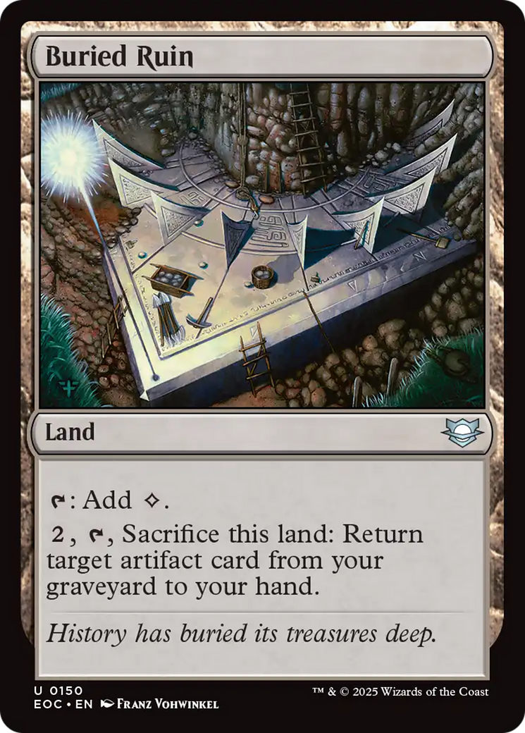 Buried Ruin [Edge of Eternities Commander] | Jack's On Queen