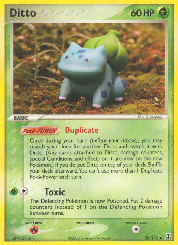 Ditto (36/113) [EX: Delta Species] | Jack's On Queen