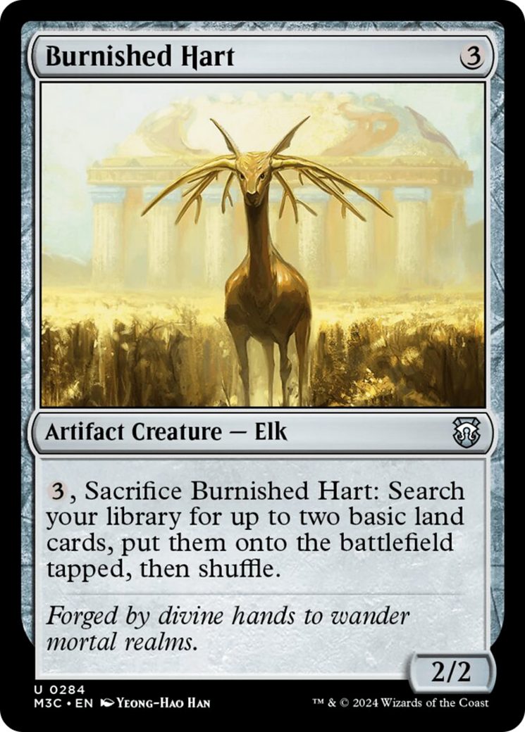 Burnished Hart (Ripple Foil) [Modern Horizons 3 Commander] | Jack's On Queen