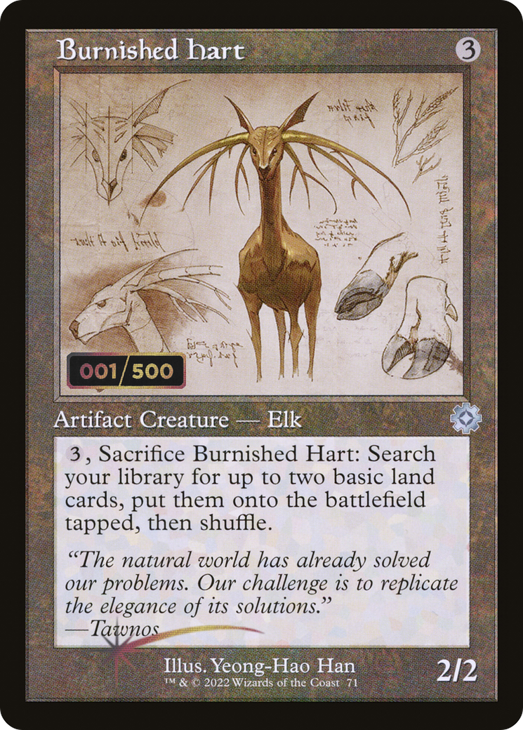 Burnished Hart (Rainbow Foil) [Secret Lair Drop Series] | Jack's On Queen