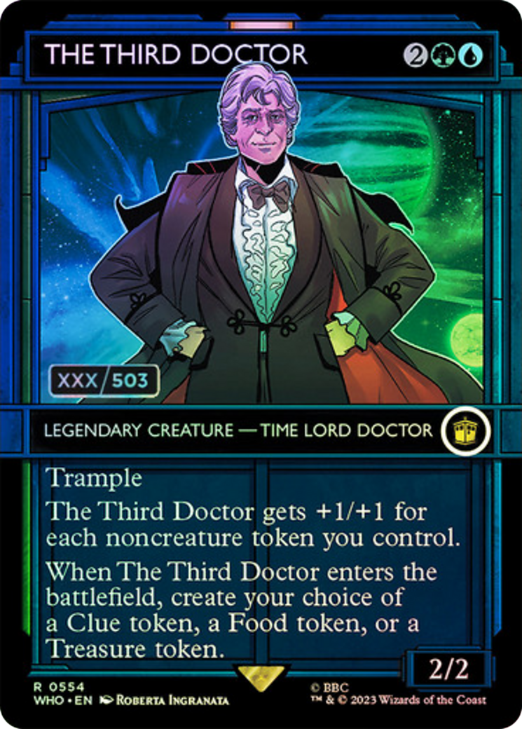 The Third Doctor (Serial Numbered) [Doctor Who] | Jack's On Queen