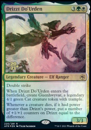 Drizzt Do'Urden [Dungeons & Dragons: Adventures in the Forgotten Realms Prerelease Promos] | Jack's On Queen