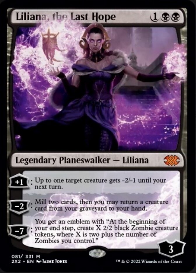 Liliana, the Last Hope [Double Masters 2022] | Jack's On Queen