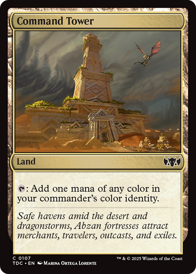Command Tower [Tarkir: Dragonstorm Commander] | Jack's On Queen