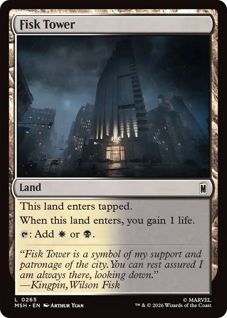 Fisk Tower [Marvel Super Heroes] | Jack's On Queen