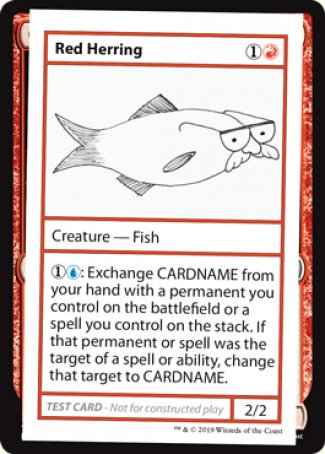 Red Herring (2021 Edition) [Mystery Booster Playtest Cards] | Jack's On Queen