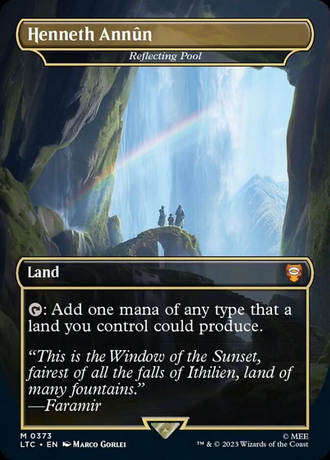 Henneth Annun - Reflecting Pool [The Lord of the Rings: Tales of Middle-Earth Commander] | Jack's On Queen