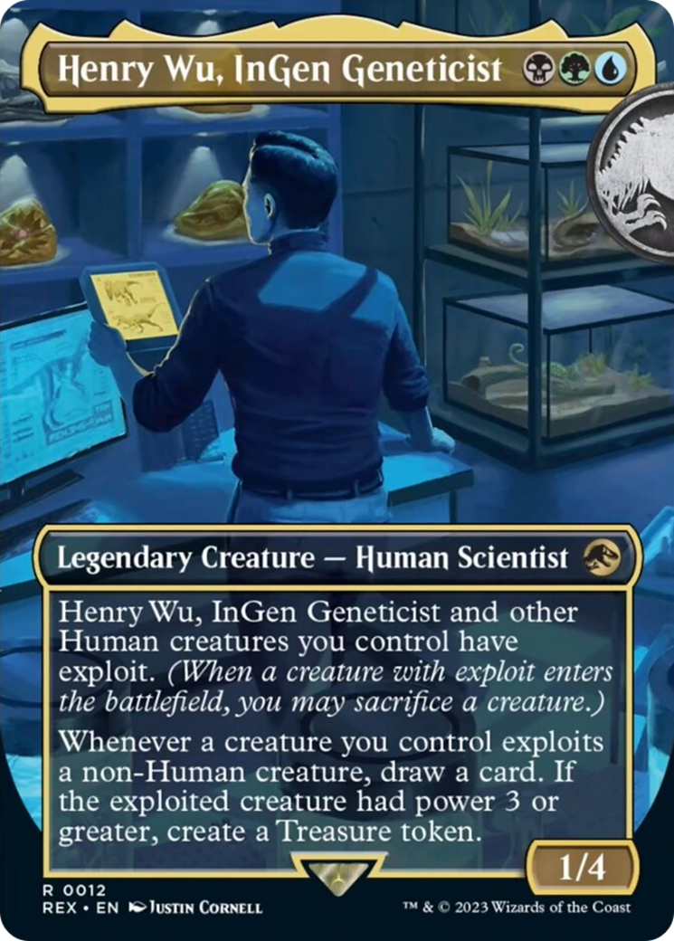 Henry Wu, InGen Geneticist (Borderless) [Jurassic World Collection] | Jack's On Queen