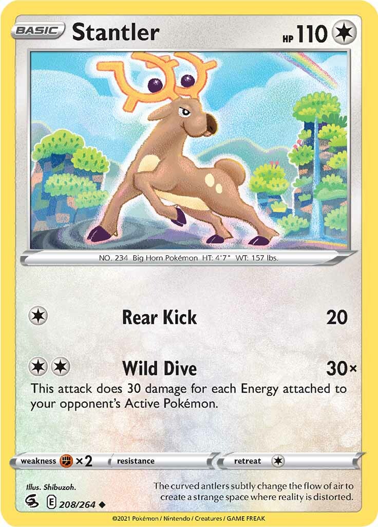 Stantler (208/264) [Sword & Shield: Fusion Strike] | Jack's On Queen