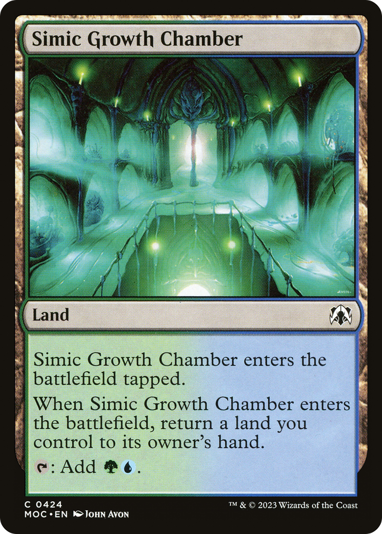 Simic Growth Chamber [March of the Machine Commander] | Jack's On Queen