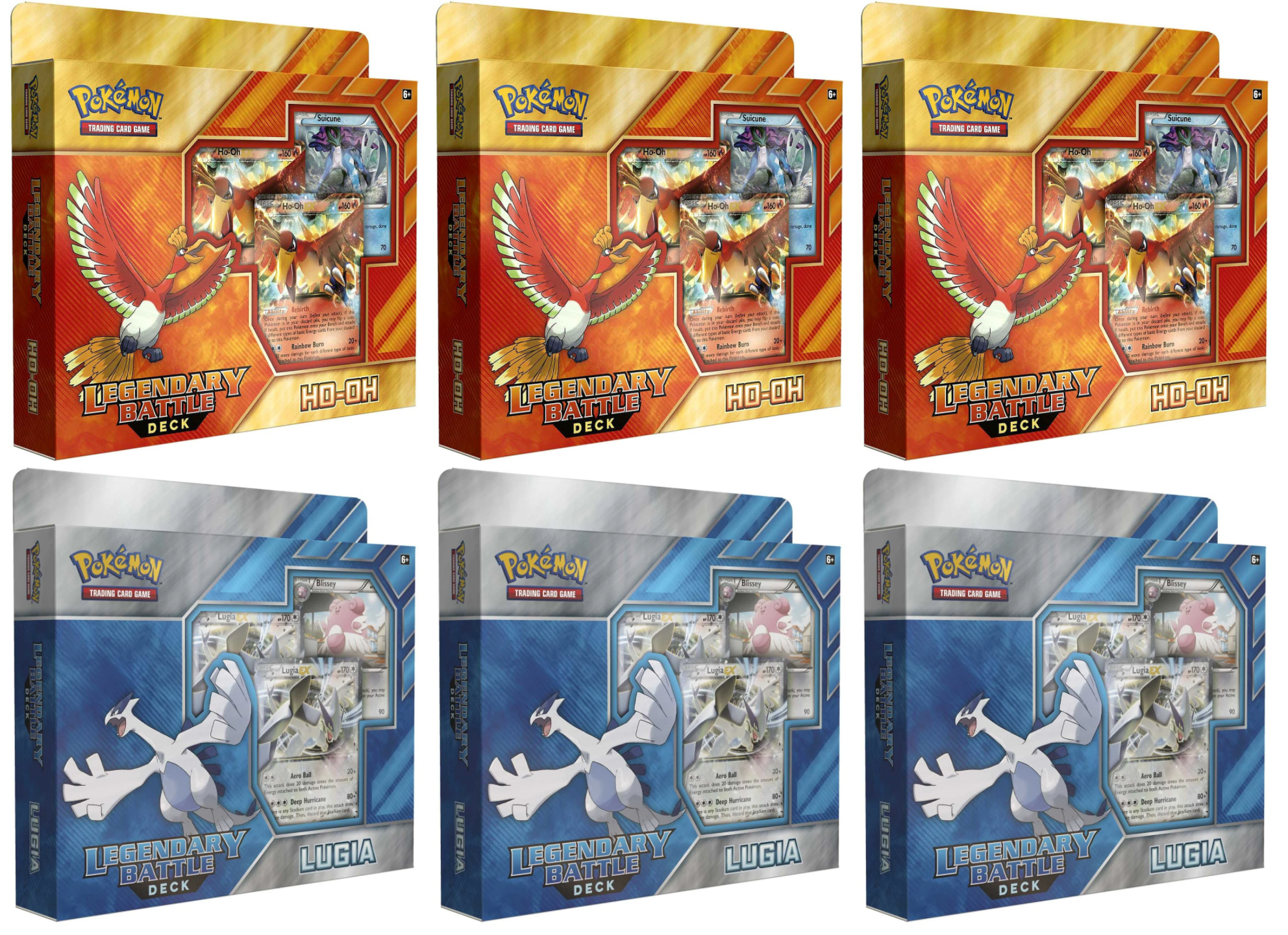 Legendary Battle Deck Display (Ho-oh and Lugia) | Jack's On Queen