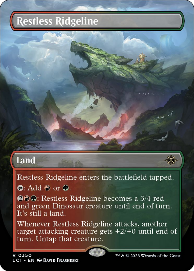 Restless Ridgeline (Borderless) [The Lost Caverns of Ixalan] | Jack's On Queen