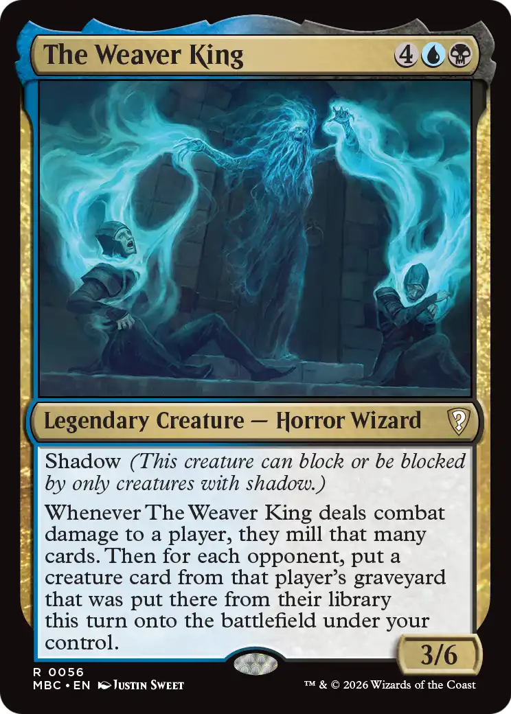 The Weaver King [Mystery Booster: Commander Edition] | Jack's On Queen