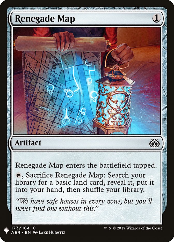 Renegade Map [Mystery Booster] | Jack's On Queen
