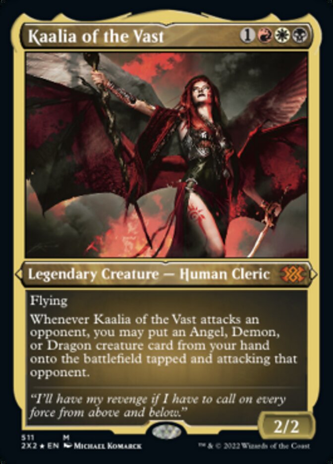 Kaalia of the Vast (Foil Etched) [Double Masters 2022] | Jack's On Queen