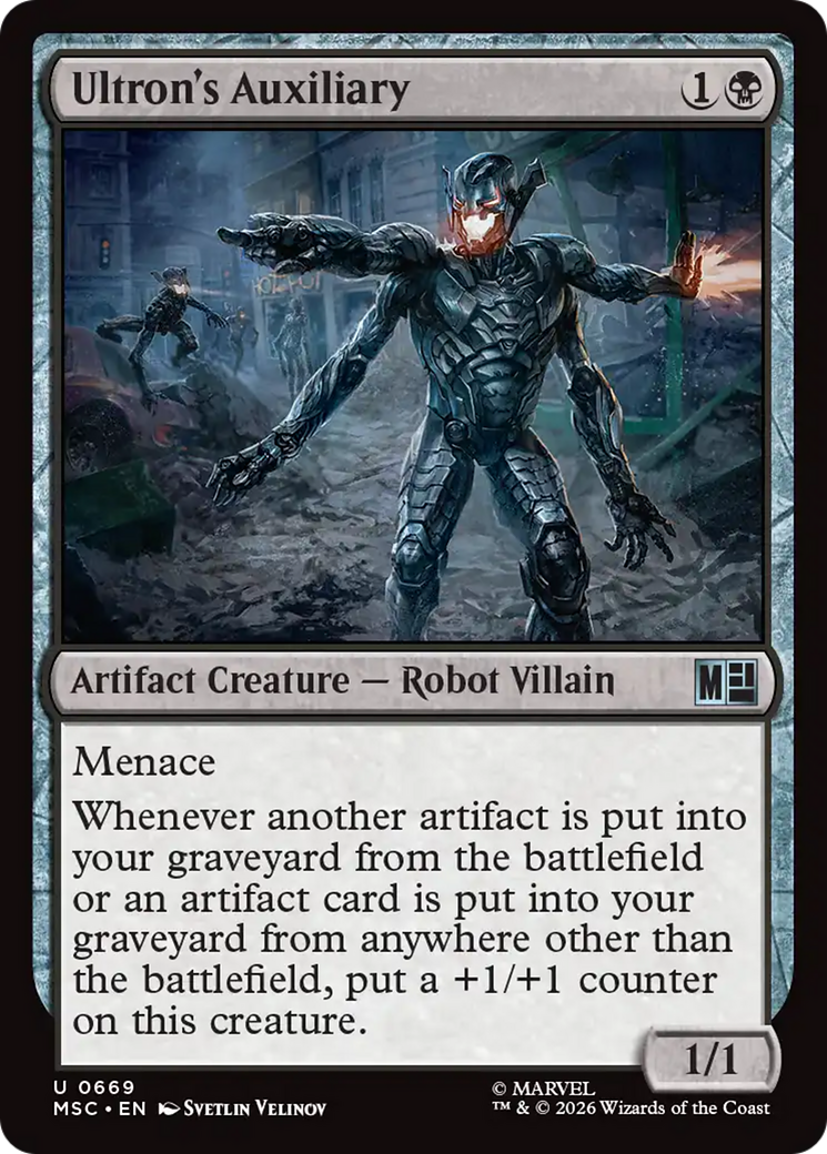 Ultron's Auxiliary [Marvel Super Heroes Commander] | Jack's On Queen