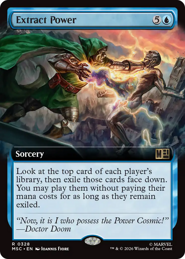 Extract Power (Extended Art) [Marvel Super Heroes Commander] | Jack's On Queen