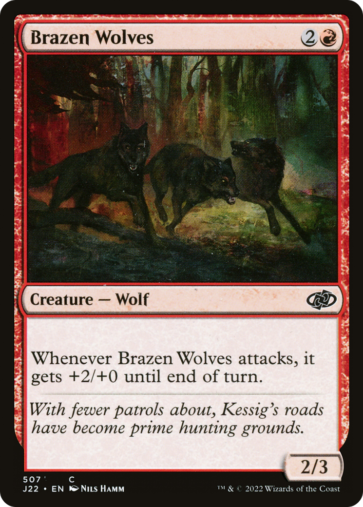 Brazen Wolves [Jumpstart 2022] | Jack's On Queen