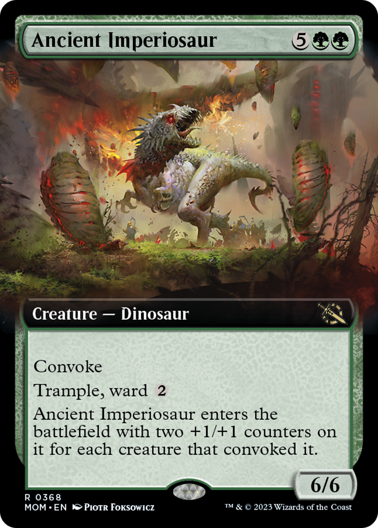 Ancient Imperiosaur (Extended Art) [March of the Machine] | Jack's On Queen