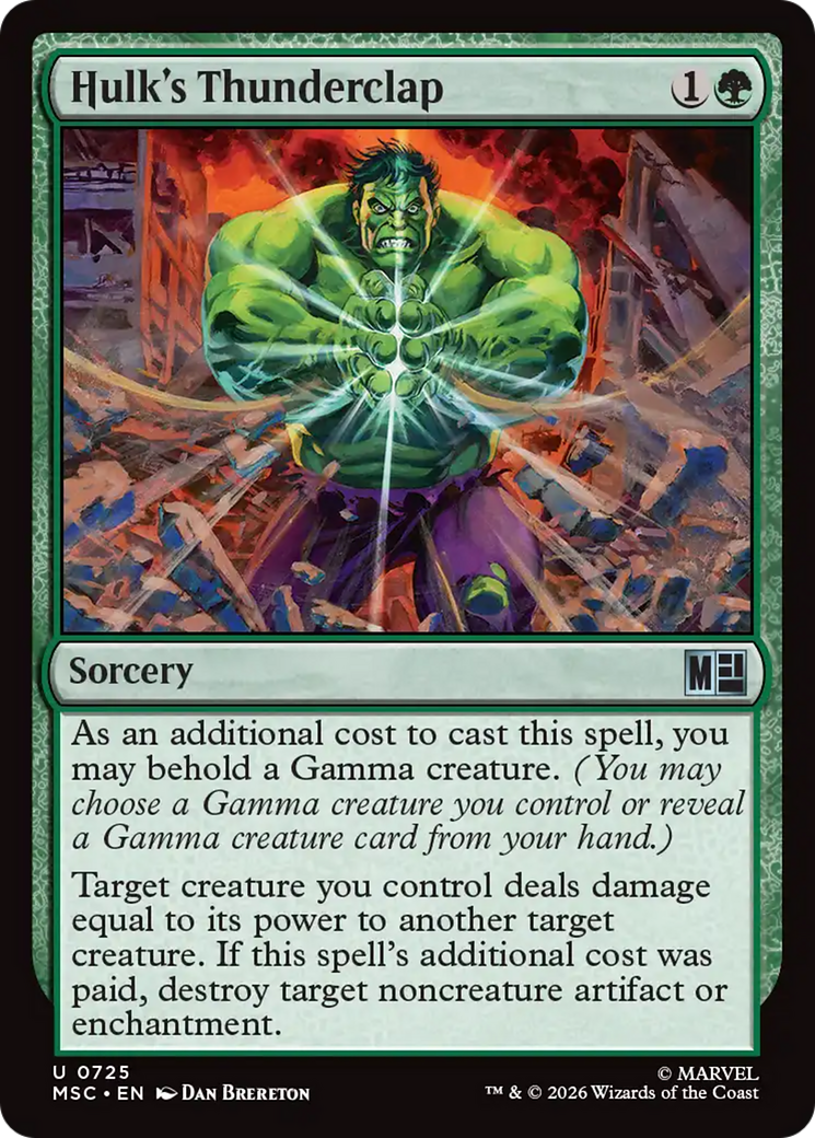 Hulk's Thunderclap [Marvel Super Heroes Commander] | Jack's On Queen
