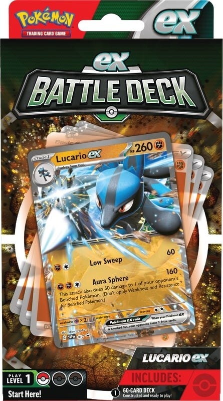 Ex Battle Deck (Lucario ex) | Jack's On Queen