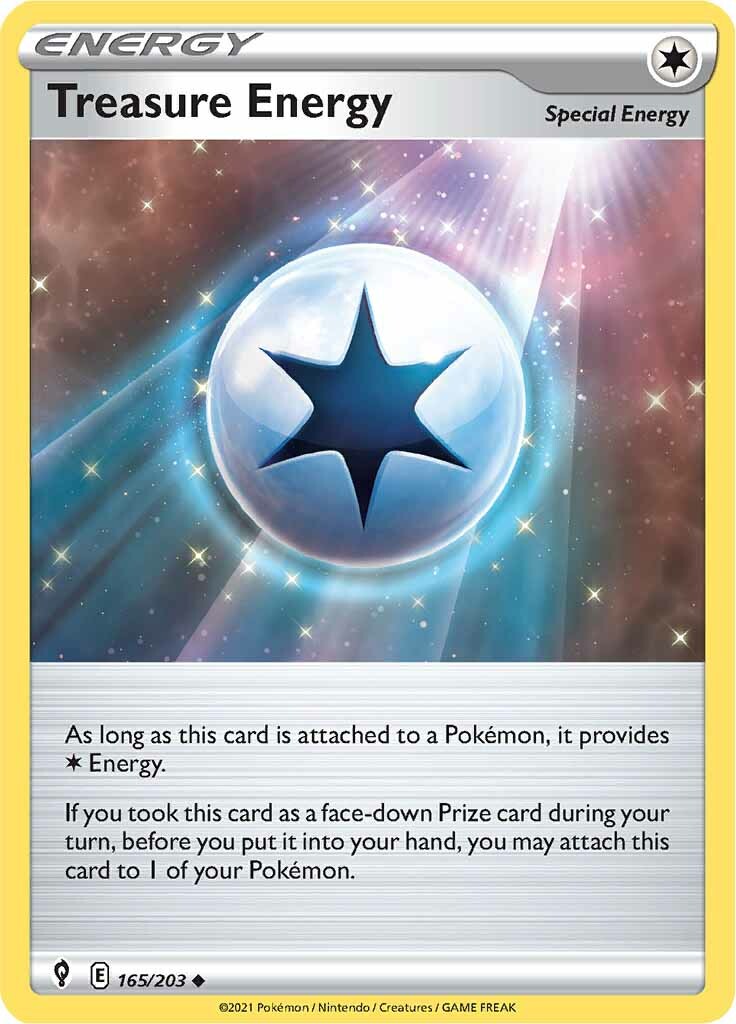 Treasure Energy (165/203) [Sword & Shield: Evolving Skies] | Jack's On Queen