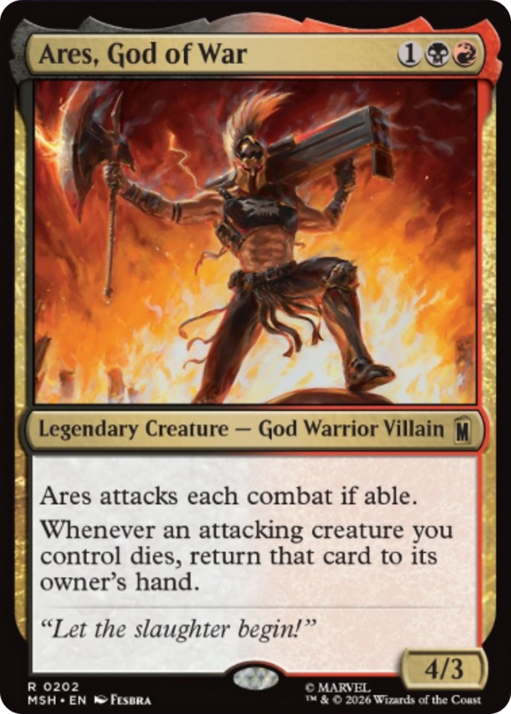Ares, God of War [Marvel Super Heroes] | Jack's On Queen