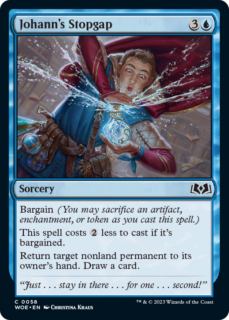 Johann's Stopgap [Wilds of Eldraine] | Jack's On Queen