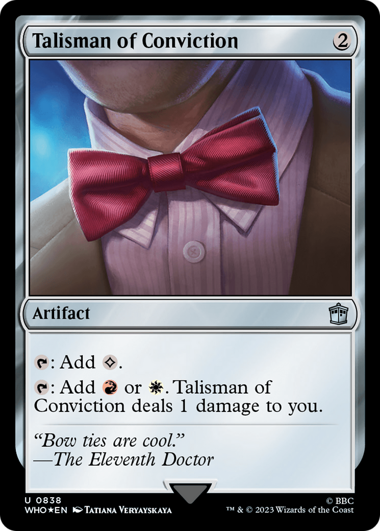 Talisman of Conviction (Surge Foil) [Doctor Who] | Jack's On Queen