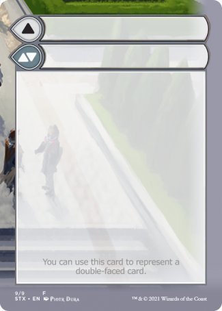 Helper Card (9/9) [Strixhaven: School of Mages Tokens] | Jack's On Queen