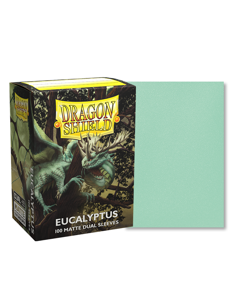 Dragon Shield Sleeves Matte Eucalyptus – (100ct) | Jack's On Queen