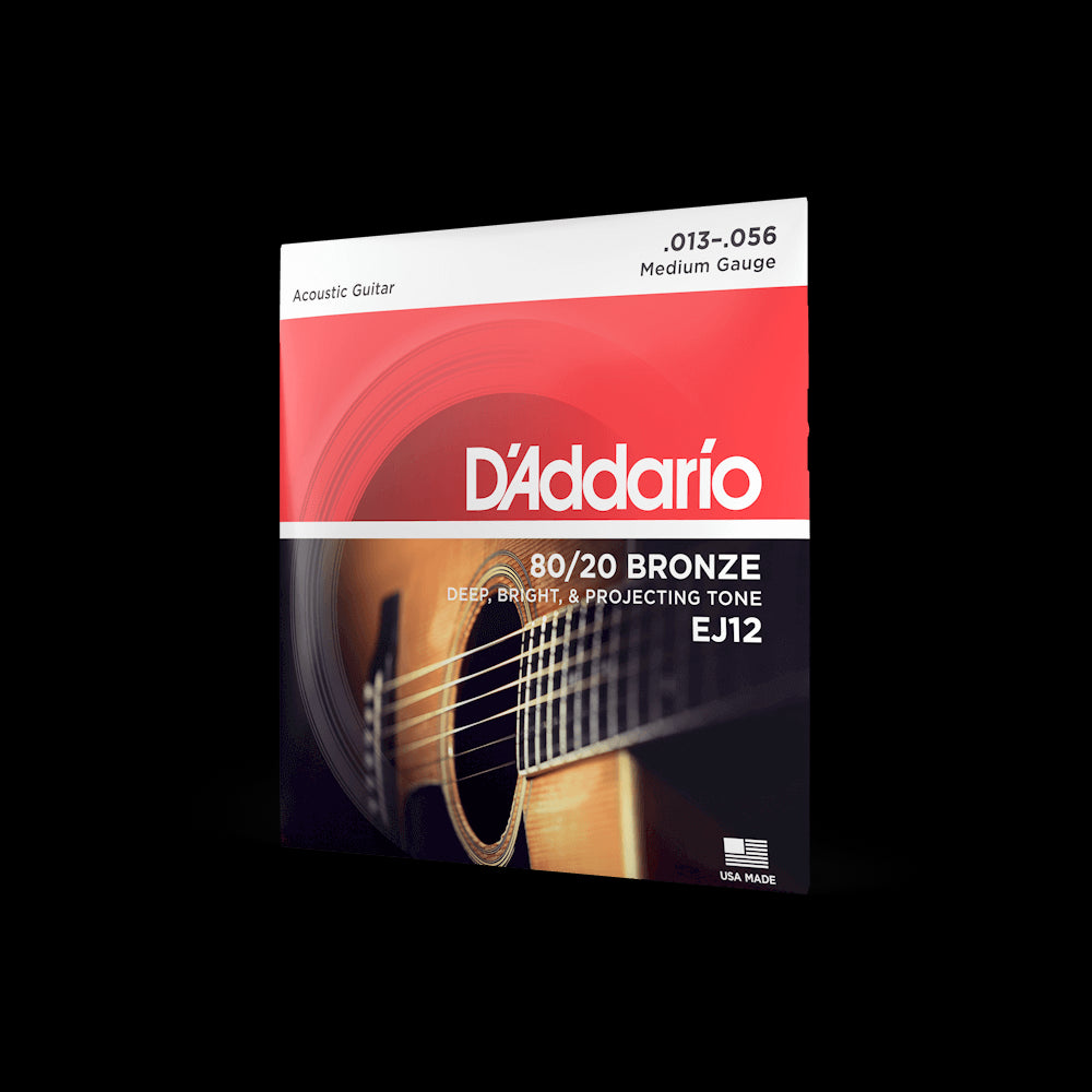 13-56 Medium Acoustic Guitar Strings EJ12 | Jack's On Queen