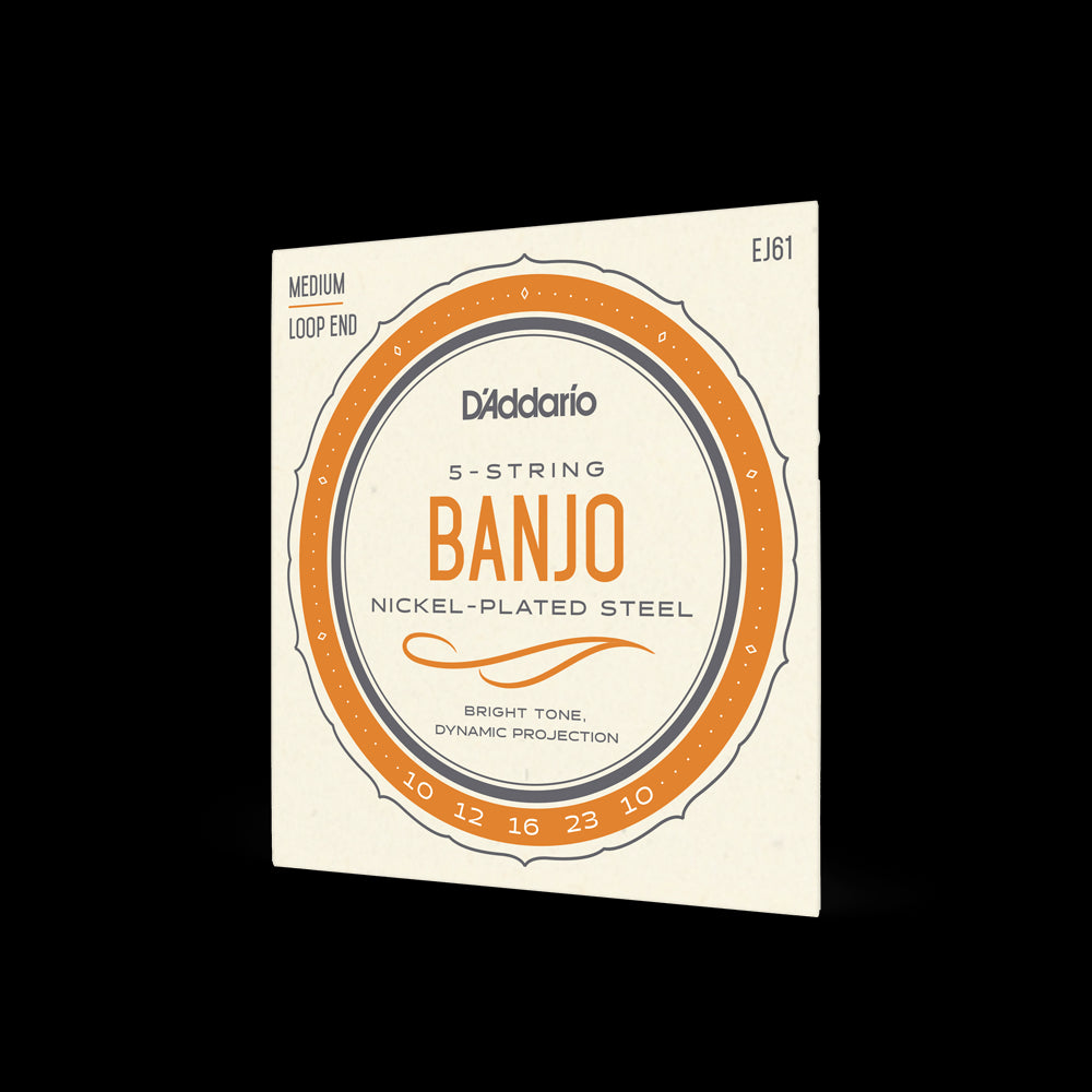 Banjo String Set Medium 5-String  EJ61 | Jack's On Queen