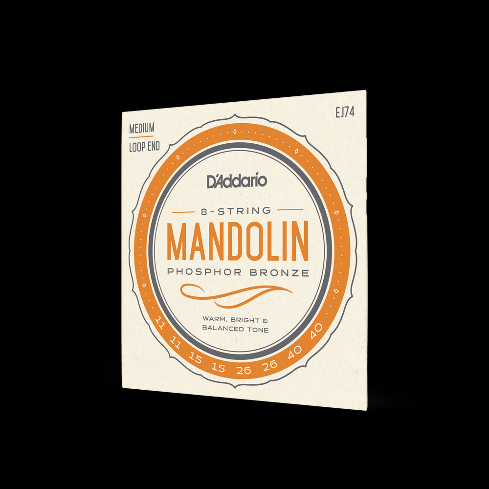 8 String Mandolin 11-40 Medium set EJ74 | Jack's On Queen